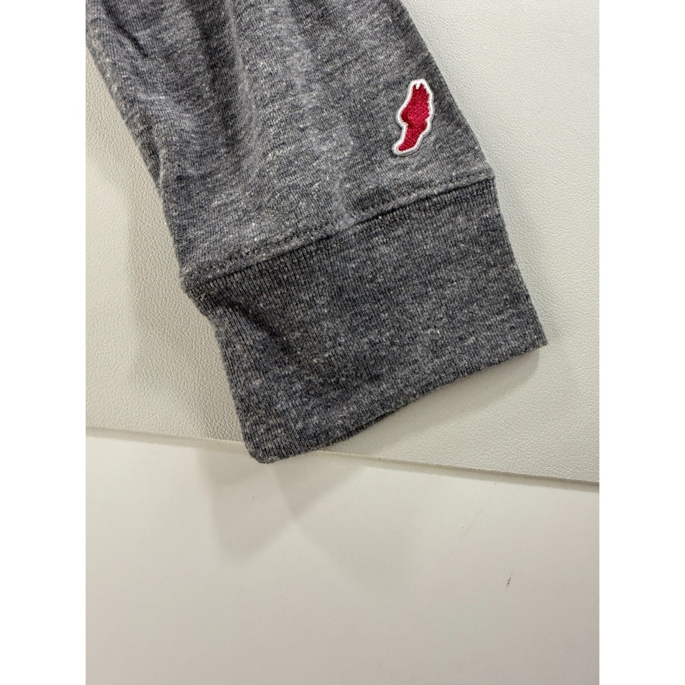League Maryland Terrapins Long Sleeve‎ Tee Shirt Grey Mens Large New - Picture 6 of 9